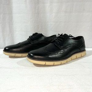 NWT Men's Jonsen in Milan Black Dress Casual Shoes, Size 11